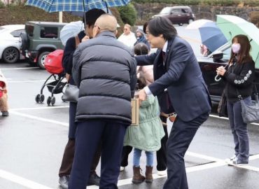 鬼岩福鬼まつり&rarr;試食会&rarr;名鉄広見線説明会