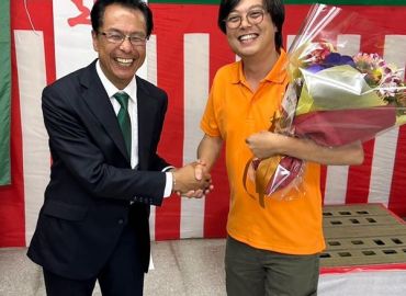 当選させていただきました