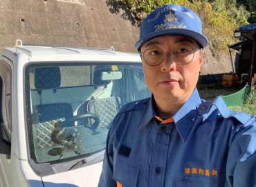 消防演習の見学
